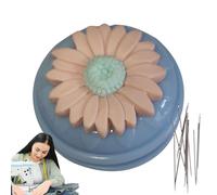 Générique Magnetic Pin Tray, Portable Needle Keeper, Compact Sewing Organizer, Emboidery Quilting Craft Storage Tool, Stitching Project Suction Holder, Sewing Gear for Home, Studio, Workshop