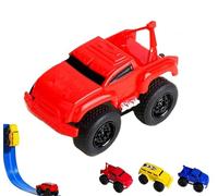 Générique Magnetic Wall Climbing Toy Car, Anti-Gravity Wall Climbing Magnetic Track Toy Car,Bambini Stress Relief Toys,(Rosso)