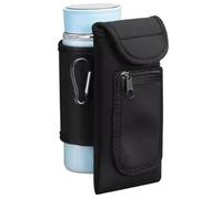Générique Magnetic Water Bottle Sleeve Pouch, Magnetic Gym Bag Accessory, Bottle Storage with Pocket, Elastic Phone Holder for Keys, Cell Phones, Cards, Headphones, Travel, Outdoor Use, multicolore,