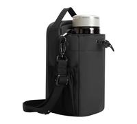 Générique Magnetic Water Bottle Sling, Sturdy Water Bottle Carrier with Strap, Quick Access Gym Storage Pouch, Hands Hydration Holder for Locker, Hiking, Cycling, 10.63 x 5.91 x 10.63 pollici