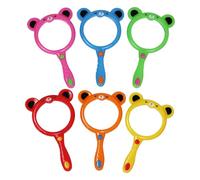 Générique Magnifying Glass for Kids - 6 pezzi Set | Magnifier Tools with Lens for School, Studenti, Learning, Science Projects, Outdoor Exploration, and Party Favors, Home and Classroom Use