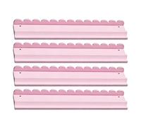 Générique Mahjong - Supporto per piastrelle di Mahjong - 4 pezzi con motivo smerlato portatile magnetico | supporti per mahjong festonnés per tavolo, per casa all'aperto, viaggi, campeggio picnic