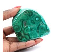 Générique Malachite da 230 grammi e 75 millimetri, Minerale Malachite del Congo-Kinshasa, Minerale 100% naturale, esemplare esclusivo, ornamento minerale, pietra portafortuna