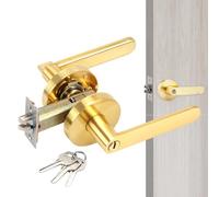 Générique Maniglia Per Porta A - Design Elegante In Lega di Alluminio per Porte Interne,Parti Di Ricambio In Metallo Rinforzato Per Corridoio Armadi Distaccati E Aree di Passaggio