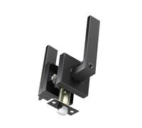 Générique Maniglia per porta Privacy - Alluminio 19x15x6cm | Hardware interno robusto | Leva di passaggio per camera da letto bagno ufficio casa sicurezza ingresso