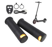 Générique Manubrio Monopattino Lampada LED Impermeabile Telecomando | Fuoco Lampeggiante Per Maniglia Del Monopattino Elettrico Per MTB Bici Strada Guida Esterna Percorso