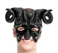 Générique Maschera testa Halloween copricapo traspirante confortevole | Accessorio orribile per feste in costume, uomini e donne, fan parco a tema casa infestata