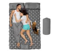 Générique Materassino Gonfiabile Campeggio | Tappeto Sonno Gonfiabile Due Posti per Campeggio | Attrezzatura Tenda Pieghevole per Escursionismo Viaggi Picnic