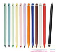 Générique Matite Colorate, 12 Pezzi Senza Inchiostro Senza Dimensione Matite Da Disegno Per Ritratto Scuola Studio Scuola Materna Diario Aula Prescolare e Adulti