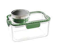 Générique Meal Prep Container - 8.07 Inch Leakproof Salad Jar | Portable Food Storage Box - Secure Sealed Lunch container for meal prep women students diet office gym picnic school camping use