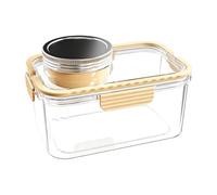 Générique Meal Prep Container - 8.07 Inch Leakproof Salad Jar | Portable Food Storage Box - Secure Sealed Lunch container for meal prep women students diet office gym picnic school camping use