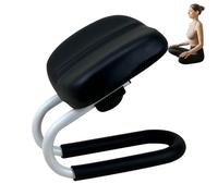 Générique Meditation Stool, Metal Frame Yoga Stool Adjustable Height - Non Slip Leg Sleeve, Hip Support Meditation Accessories for Home Yoga Studio