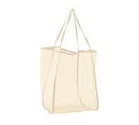 Générique Mesh Beach Bag for Summer Travel, Breathable Transparent Tote with large Capacity, Lightweight Picnic Organizer for Camping, Water Park, Pool, Lake, Vacation, Outdoor Adventures, cachi., Se