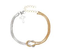 Générique Message Men Perle Gioielli Fashionable And Adjustable Individual Hand Accessory For Men and Women Colori Argento Naturale Scelta Frasi Gioielli, Taglia unica, Metallo, Nessuna pietra
