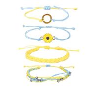 Générique Messaggi 8 Magnetico Bracciale Ciondoli Gioielli Bracciale Per Donne Colori Bracciale Anelli, Taglia unica, Cotone, Senza Gemme
