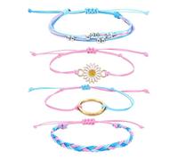 Générique Messaggi 8 Magnetico Bracciale Ciondoli Gioielli Bracciale Per Donne Colori Bracciale Anelli, Taglia unica, Cotone, Senza Gemme