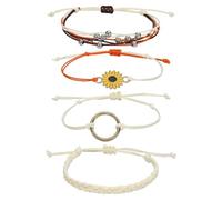 Générique Messaggi 8 Magnetico Bracciale Ciondoli Gioielli Bracciale Per Donne Colori Bracciale Anelli, Taglia unica, Cotone, Senza Gemme