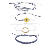 Générique Messaggi 8 Magnetico Bracciale Ciondoli Gioielli Bracciale Per Donne Colori Bracciale Anelli, Taglia unica, Cotone, Senza Gemme