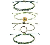 Générique Messaggi 8 Magnetico Bracciale Ciondoli Gioielli Bracciale Per Donne Colori Bracciale Anelli, Taglia unica, Cotone, Senza Gemme