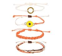 Générique Messaggi 8 Magnetico Bracciale Ciondoli Gioielli Bracciale Per Donne Colori Bracciale Anelli, Taglia unica, Cotone, Senza Gemme