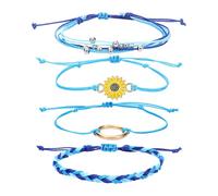 Générique Messaggi 8 Magnetico Bracciale Ciondoli Gioielli Bracciale Per Donne Colori Bracciale Anelli, Taglia unica, Cotone, Senza Gemme