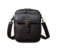 Générique Messenger Bag Small - PU Leather Anti Theft Purse, doppio strato di grande capacità | Adjustable Shoulder Strap Mini Phone Wallet, Retro Casual Travel Working Pouch For Women Men