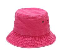 Générique Messicano Sombrero Cappelli da Spiaggia Morbidi per Donne Cappelli da Sole all'Aperto Cappelli Tricorno Uomo, rosa acceso, M