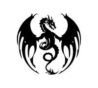 Générique Metal Wall Art, Black Gothic Animal Artwork, Dragon Bedroom Decor, Interni Wall Targhe, Wall Decorative Signage, Outdoor Wall Scultura, Gothic Metal Art, Dragon Wall Art, Animale Wall Art