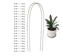 Générique Metallo Plant Stake, Bendable Holder Clips, Greenhouse Yard Accessory, Orchid Vegetable Outdoor Support Tool, Landscape Garden Leaf Organizer, Household Gear for Lawn, Patio, Decor