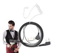 Générique Mic Acustic Tube Earpiece, Trasparente Accoustic Tubes Replacement, Versatile Mics Headphones Accessories, Portable Compact Ideal for Adults and Teens, Special Occasioni Use