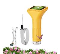 Générique Microscopio portatile | Giocattolo scientifico 1000X, lente d'ingrandimento tascabile per esterni, per giovani apprendisti ed esploratori attività educative in famiglia e vacanze, giallo, Se