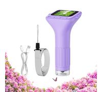 Générique Microscopio portatile - Giocattolo scienziato 1000X, lente d'ingrandimento tascabile per esterno, per giovani apprendisti ed esploratori attività educative in famiglia e vacanze, viola., Se