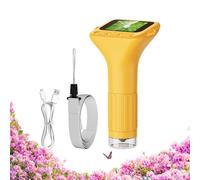 Générique Microscopio portatile per giocattolo scienziato 1000X | Lente d'ingrandimento tascabile per esterno | per giovani apprendisti ed esploratori attività educative in famiglia e vacanze, giallo