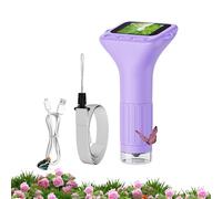 Générique Microscopio portatile per giocattolo scienziato 1000X | Lente d'ingrandimento tascabile per esterno | per giovani apprendisti ed esploratori attività educative in famiglia e vacanze, viola