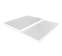Générique Microwave Shelf, Pull-Out Microwave Storage Rack, 18,5 x 14,17 x 1,57 pollici Countertop Stand, Anti-Slip Organizer for Oven, Coffee Machine, Rice Cooker, Kitchen, Home Appliances
