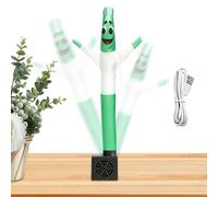 Générique Mini Air Dancer per ufficio - Gonfiabile 1,64 piedi con soffiatore | Ideale per la decorazione del salone commerciale di Natale, piccolo uomo gonfiabile, danzante, gadget decorazione