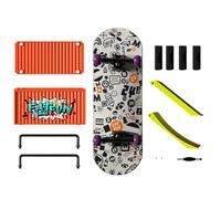Générique Mini Finger Skateboard - Toy Board for Kids Fun | Lega con design portatile, Compact Hand Skateboard for Children Adults, Creative Play Accessory for Daily Entertainment