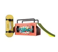 Générique Mini Finger Skateboard - Toy Board for Kids Fun | Lega con design portatile, Compact Hand Skateboard for Children Adults, Creative Play Accessory for Daily Entertainment