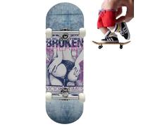 Générique Mini giocattolo da skateboard - costruzione in acero per ridurre la pressione | design mini skateboard leggero tascabile | Porta piacere a rafforzare le competenze, entrando