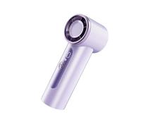 Générique Mini Handheld Fan, USB ricaricabile Fan with Silent Motor, Compact Handheld Blower with Ergonomic Style, Lightweight Personal Cooler with Build, Summer for Theme Parks and Travel