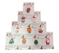 Générique Mini Pocket Christmas Hug, Mini Santa Hugs with Heartwarming Cards, Small Holiday Atmosphere Decorations, Decor for Youth Teens Grandma Grandpa Wife Husband Son Daughter Family