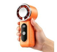 Générique Mini ventilatore rinfrescante rinfrescante 'aria senza pale | Ventilatore a mano ideale per attività all'aperto, viaggi, escursionismo, spiaggia, sport, allenamento, ufficio