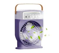 Générique Misting Cooling Fan, Portable Desk Umidificatore, with 100ml Water Tank and Remote Control, Quiet Air Fan for Home Bedroom Tent Car,Camping, Nursery, Patio, 13,98 x 6,1 pollici
