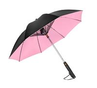 Générique mit Nebelspray, tragbarer mit - Sonnenschutzschirm mit Ventilator,Tragbarer Sonnenschirm mit UV-Schutz für, Sport, Spaziergänge im Sommer