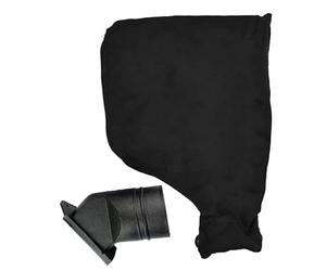 Générique Miter Saw Bag, Dust Connector Bag, 8,9 x 6,3 pollici Heavy Duty Efficient Workspaces, Adjustable Attachment Cover in Black for Cutting Machines, Sanders, Polishers and Saws, a, Se référer au