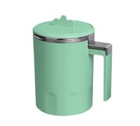 Générique Mixer Coffee Cup, Rotating Drink Maker, Ricaricabile Coffee Mixed Punch, (Green/White/Purple) 5.71x4.72x3.54 Inches, Rotating Drinking Blender Cups for Offices, Travel