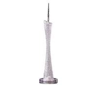 Générique Modello di Torre illuminata - Torre illuminata Decorazione Tavolo Scrivania Luce Notturna Art Statua,Decorazioni Luminose per Scrivania Torre illuminate decorative per il davanzale della