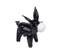 Générique Moderno Miniatura Asino Artigianato Carino Piccolo Cristallo Asino Figurine Ornamento Auto Appunti Vetro Animale Ornamento