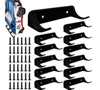 Générique Montaggio a parete, supporto verticale per auto, 12 pezzi, 2,8 x 0,91 x 0,55 pollici, modello verticale, 12 pezzi adorabili display a galleggiamento, nero recinto per veicoli