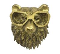 Générique Monte Decorativo Testa Animale - Resin Head Wall Wall Art Decorazione Scultura Testa Animale Non Staccata Per Hotel Soggiorno
